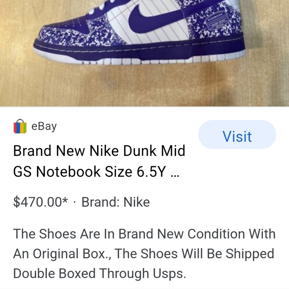 Nike dunk mid